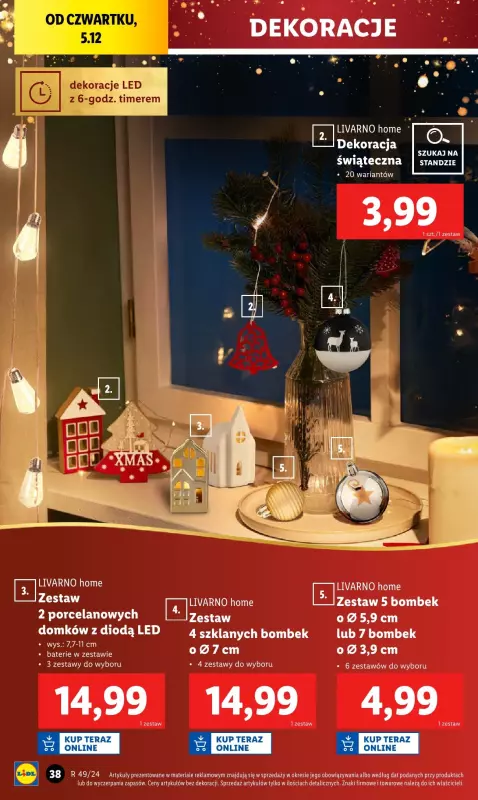 Lidl - gazetka promocyjna Katalog od poniedziałku 02.12 do soboty 07.12 - strona 42