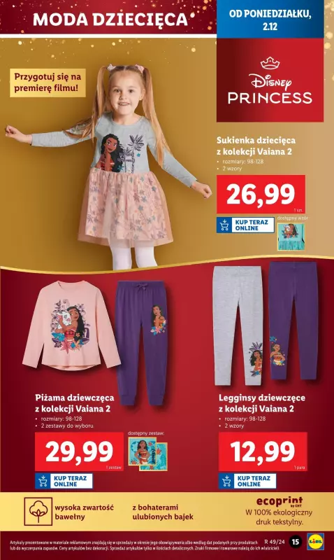 Lidl - gazetka promocyjna Katalog od poniedziałku 02.12 do soboty 07.12 - strona 15