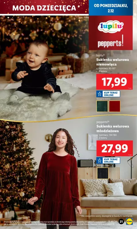 Lidl - gazetka promocyjna Katalog od poniedziałku 02.12 do soboty 07.12 - strona 21