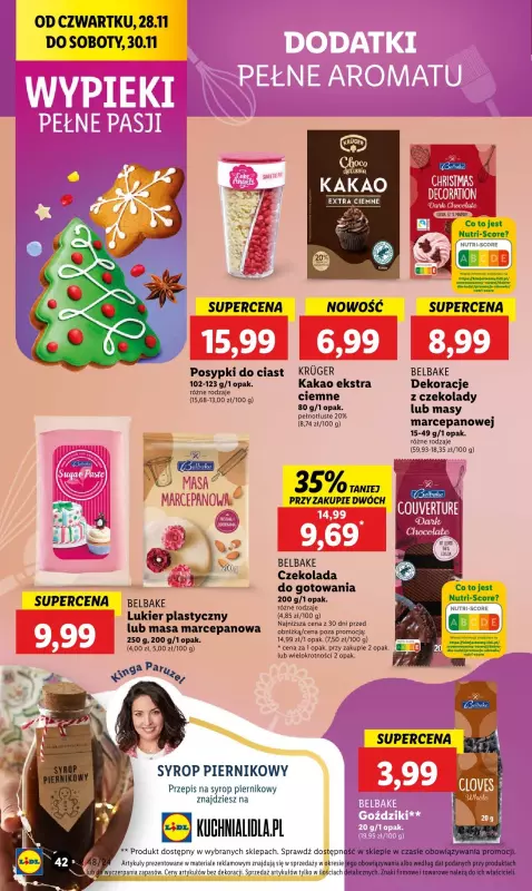 Lidl - gazetka promocyjna Oferta od czwartku od czwartku 28.11 do soboty 30.11 - strona 44