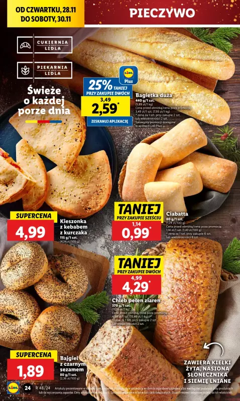 Lidl - gazetka promocyjna Oferta od czwartku od czwartku 28.11 do soboty 30.11 - strona 26