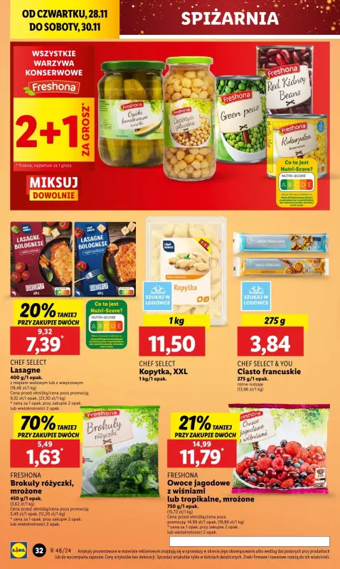 Lidl - gazetka promocyjna Oferta od czwartku od czwartku 28.11 do soboty 30.11 - strona 34