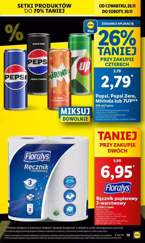 Lidl - gazetka promocyjna Oferta od czwartku od czwartku 28.11 do soboty 30.11 - strona 17