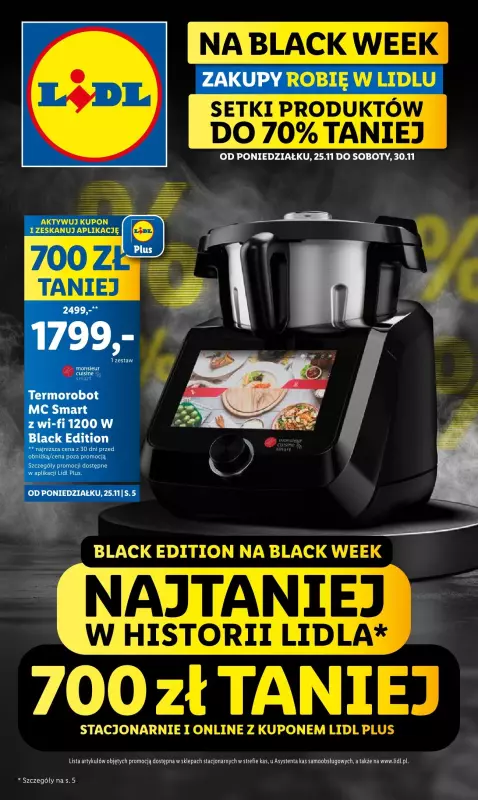 Lidl - gazetka promocyjna Katalog od poniedziałku 25.11 do soboty 30.11