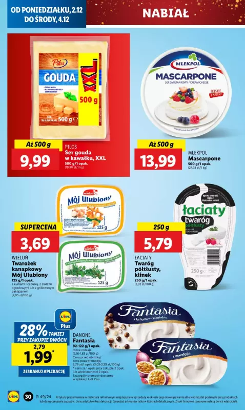 Lidl - gazetka promocyjna Oferta od poniedziałku od poniedziałku 02.12 do środy 04.12 - strona 32