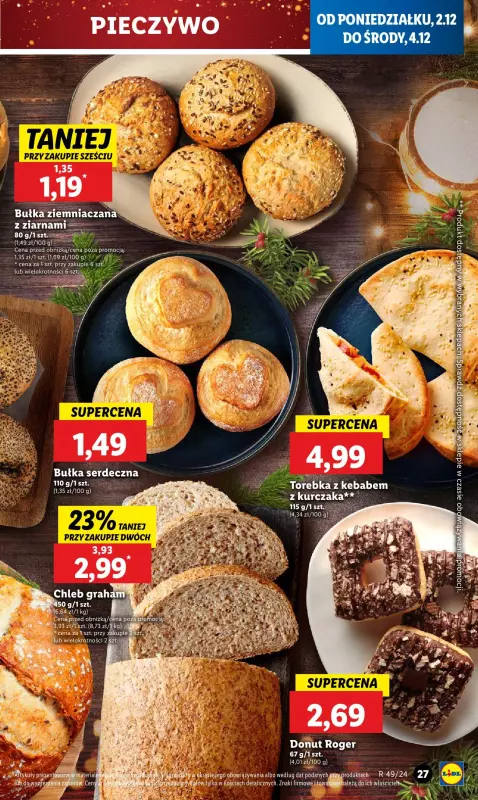 Lidl - gazetka promocyjna Oferta od poniedziałku od poniedziałku 02.12 do środy 04.12 - strona 29