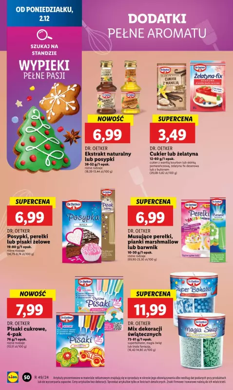 Lidl - gazetka promocyjna Oferta od poniedziałku od poniedziałku 02.12 do środy 04.12 - strona 54