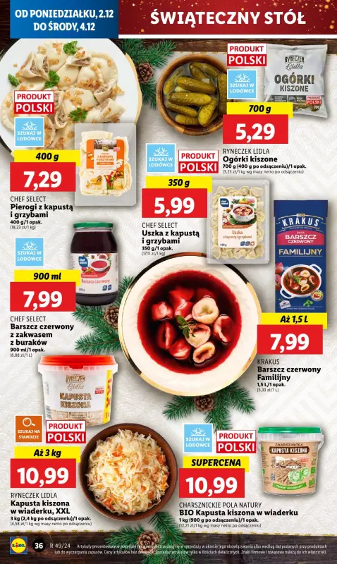 Lidl - gazetka promocyjna Oferta od poniedziałku od poniedziałku 02.12 do środy 04.12 - strona 38