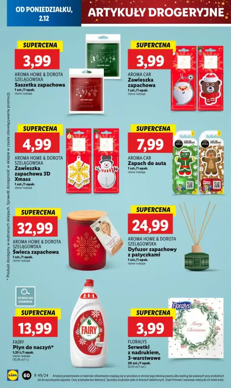 Lidl - gazetka promocyjna Oferta od poniedziałku od poniedziałku 02.12 do środy 04.12 - strona 64