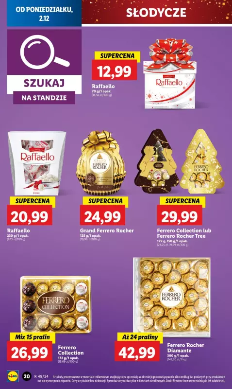 Lidl - gazetka promocyjna Oferta od poniedziałku od poniedziałku 02.12 do środy 04.12 - strona 22