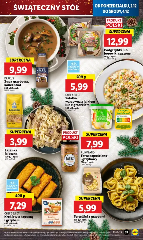 Lidl - gazetka promocyjna Oferta od poniedziałku od poniedziałku 02.12 do środy 04.12 - strona 39