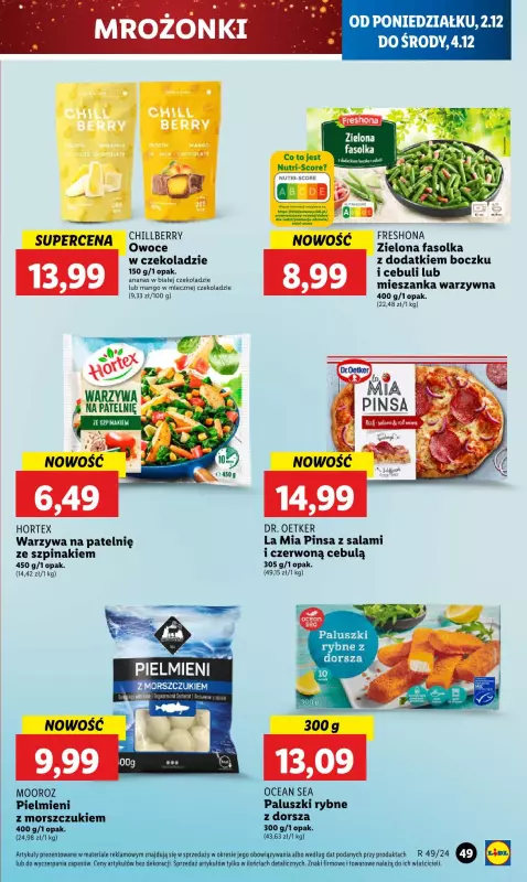 Lidl - gazetka promocyjna Oferta od poniedziałku od poniedziałku 02.12 do środy 04.12 - strona 53