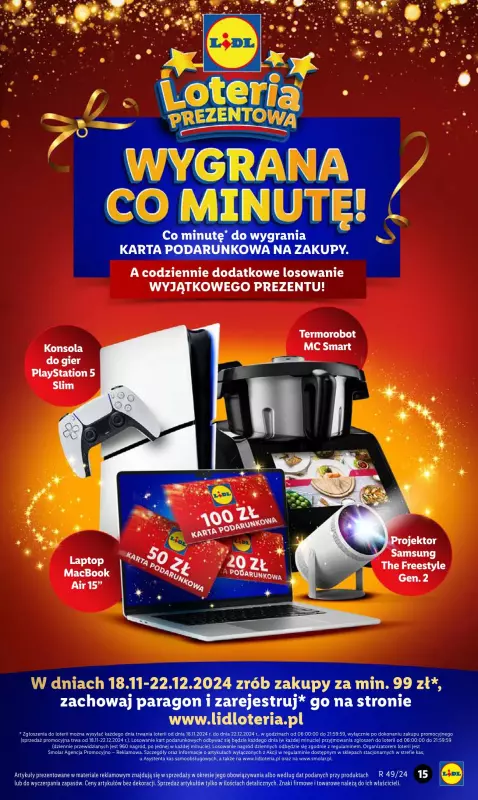 Lidl - gazetka promocyjna Oferta od poniedziałku od poniedziałku 02.12 do środy 04.12 - strona 15