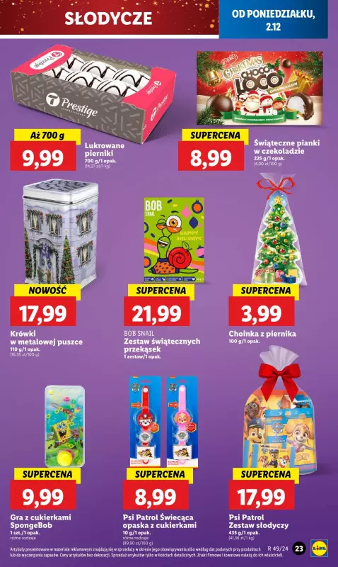 Lidl - gazetka promocyjna Oferta od poniedziałku od poniedziałku 02.12 do środy 04.12 - strona 25