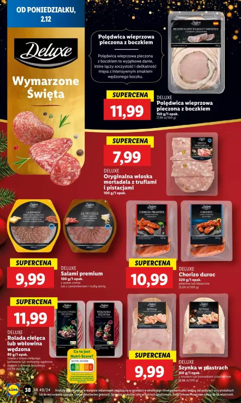 Lidl - gazetka promocyjna Oferta od poniedziałku od poniedziałku 02.12 do środy 04.12 - strona 40