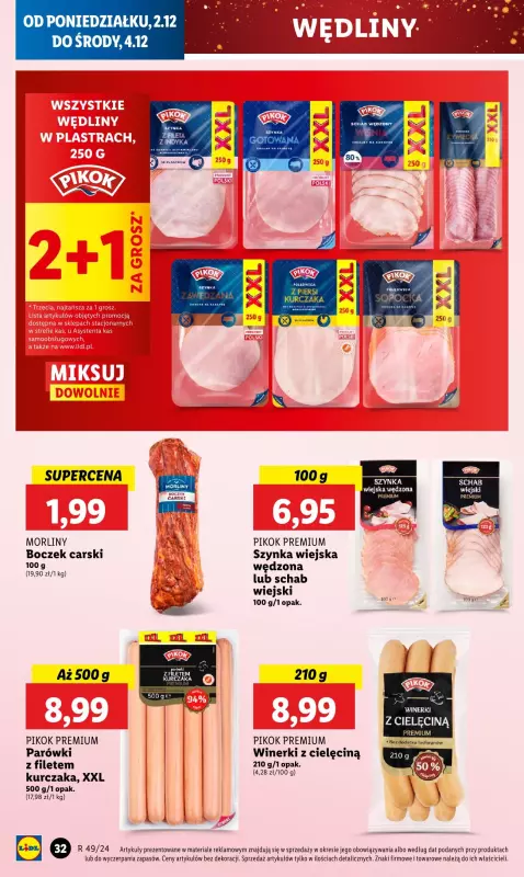 Lidl - gazetka promocyjna Oferta od poniedziałku od poniedziałku 02.12 do środy 04.12 - strona 34