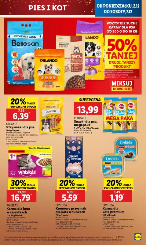 Lidl - gazetka promocyjna Oferta od poniedziałku od poniedziałku 02.12 do środy 04.12 - strona 51