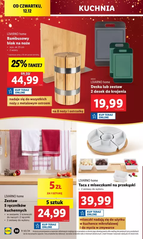 Lidl - gazetka promocyjna Katalog od poniedziałku 09.12 do niedzieli 15.12 - strona 32