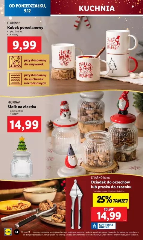 Lidl - gazetka promocyjna Katalog od poniedziałku 09.12 do niedzieli 15.12 - strona 14