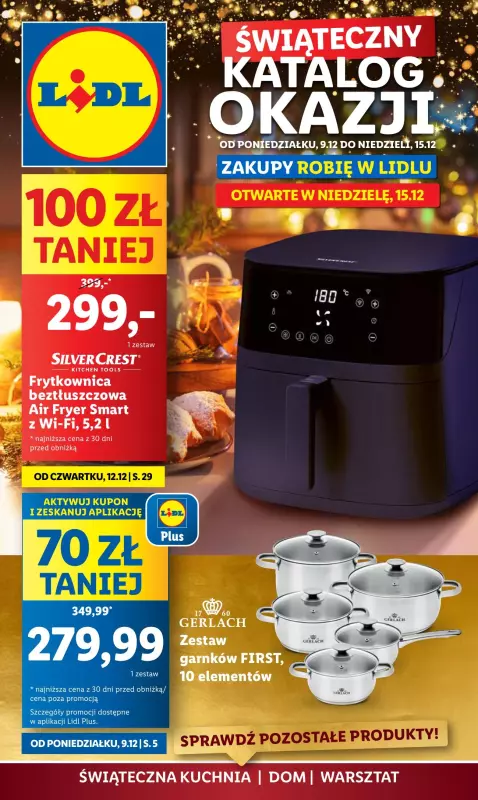 Lidl - gazetka promocyjna Katalog od poniedziałku 09.12 do niedzieli 15.12