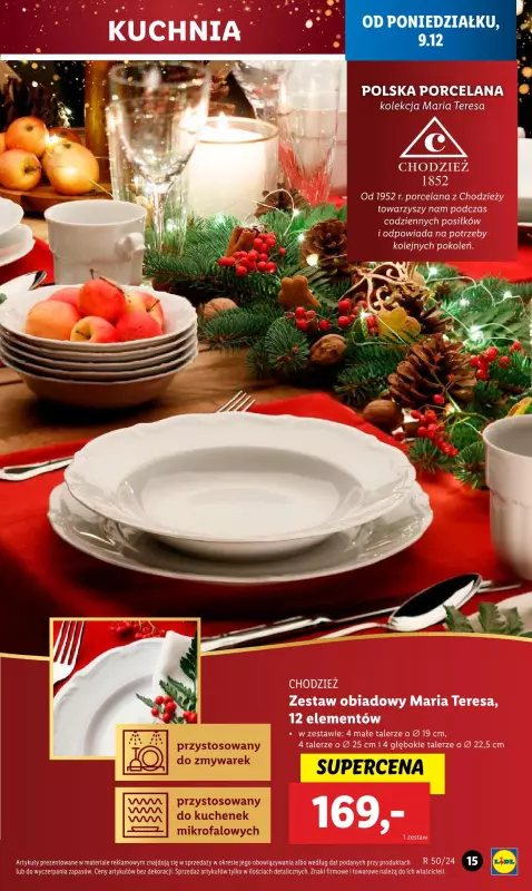 Lidl - gazetka promocyjna Katalog od poniedziałku 09.12 do niedzieli 15.12 - strona 15