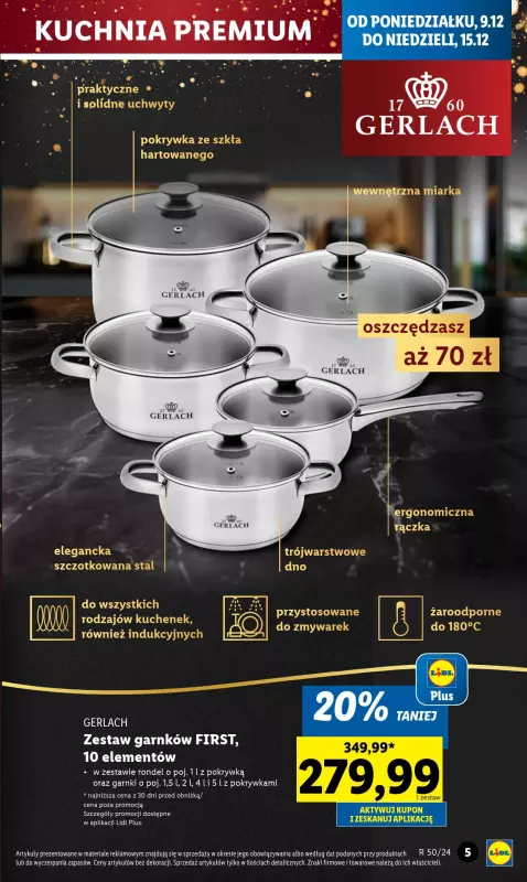 Lidl - gazetka promocyjna Katalog od poniedziałku 09.12 do niedzieli 15.12 - strona 5