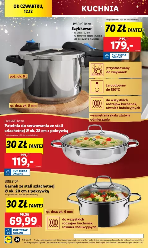 Lidl - gazetka promocyjna Katalog od poniedziałku 09.12 do niedzieli 15.12 - strona 36