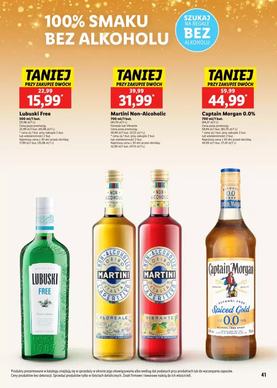 Lidl - gazetka promocyjna Katalog alkoholi mocnych i win  do soboty 04.01 - strona 41