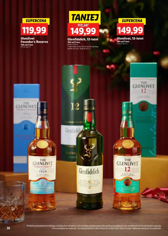 Lidl - gazetka promocyjna Katalog alkoholi mocnych i win  do soboty 04.01 - strona 36