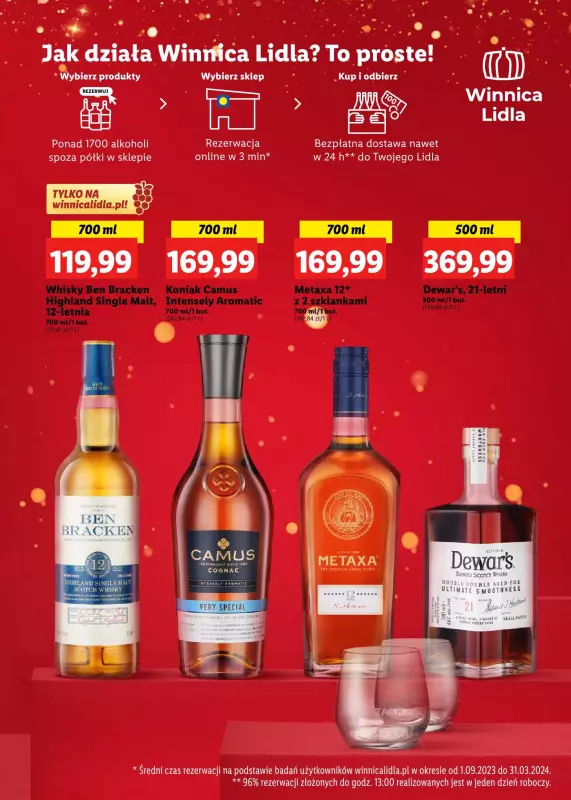 Lidl - gazetka promocyjna Katalog alkoholi mocnych i win  do soboty 04.01 - strona 48