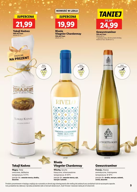 Lidl - gazetka promocyjna Katalog alkoholi mocnych i win  do soboty 04.01 - strona 9