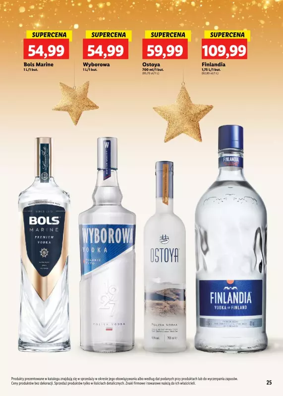 Lidl - gazetka promocyjna Katalog alkoholi mocnych i win  do soboty 04.01 - strona 25