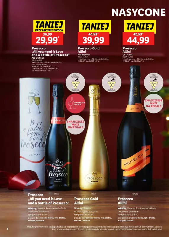 Lidl - gazetka promocyjna Katalog alkoholi mocnych i win  do soboty 04.01 - strona 4