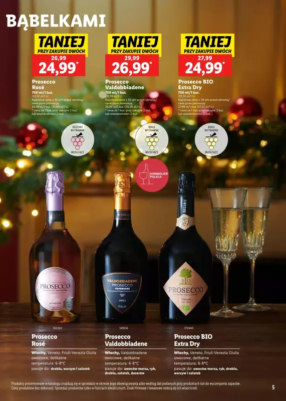 Lidl - gazetka promocyjna Katalog alkoholi mocnych i win  do soboty 04.01 - strona 5