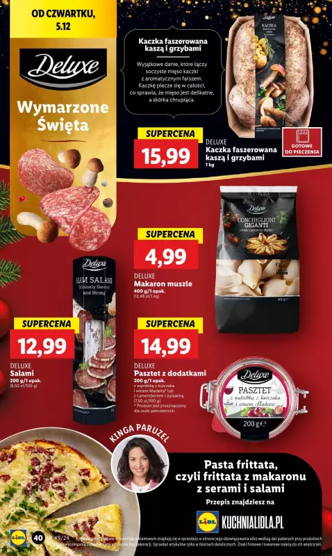 Lidl - gazetka promocyjna Oferta od czwartku od czwartku 05.12 do soboty 07.12 - strona 44