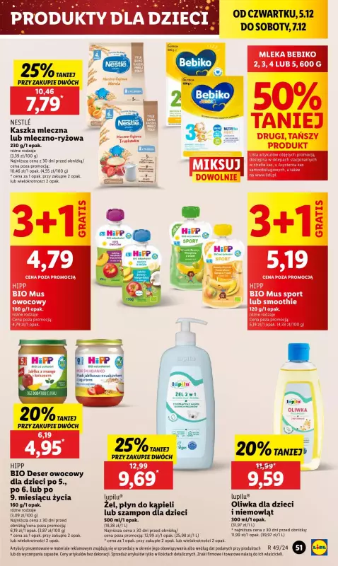 Lidl - gazetka promocyjna Oferta od czwartku od czwartku 05.12 do soboty 07.12 - strona 57