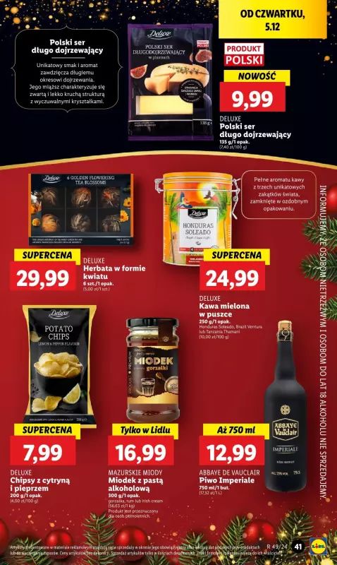 Lidl - gazetka promocyjna Oferta od czwartku od czwartku 05.12 do soboty 07.12 - strona 45