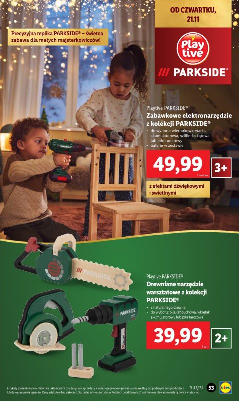 Lidl - gazetka promocyjna Katalog zabawek od soboty 02.11 do wtorku 24.12 - strona 53