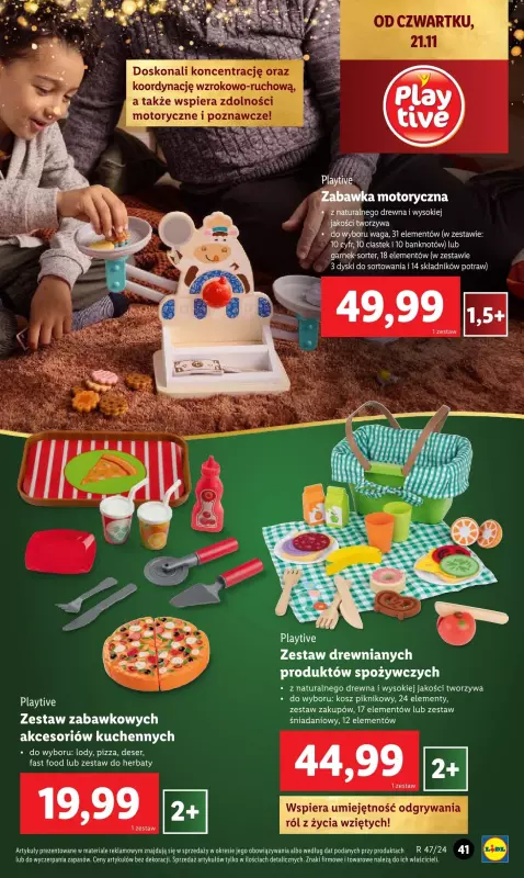 Lidl - gazetka promocyjna Katalog zabawek od soboty 02.11 do wtorku 24.12 - strona 41