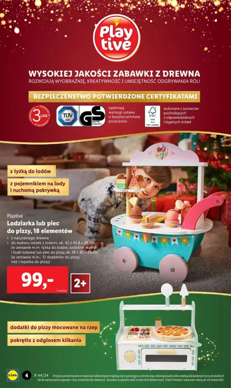 Lidl - gazetka promocyjna Katalog zabawek od soboty 02.11 do wtorku 24.12 - strona 4