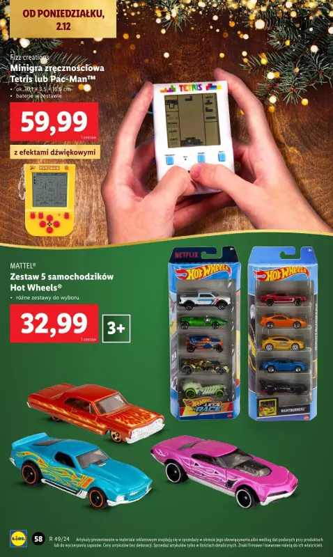 Lidl - gazetka promocyjna Katalog zabawek od soboty 02.11 do wtorku 24.12 - strona 58