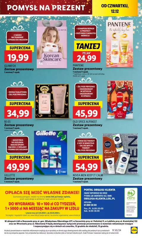 Lidl - gazetka promocyjna Oferta od czwartku od czwartku 12.12 do niedzieli 15.12 - strona 57