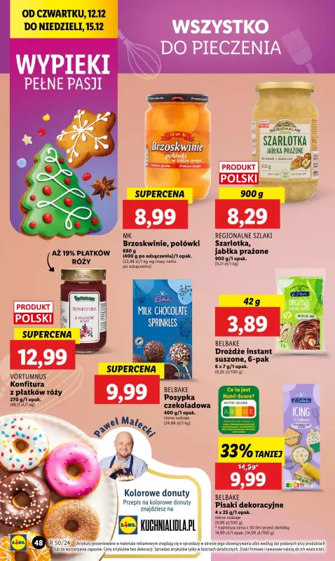 Lidl - gazetka promocyjna Oferta od czwartku od czwartku 12.12 do niedzieli 15.12 - strona 50