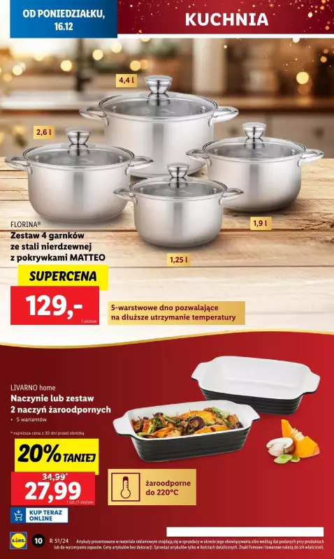 Lidl - gazetka promocyjna Katalog od poniedziałku 16.12 do niedzieli 22.12 - strona 12