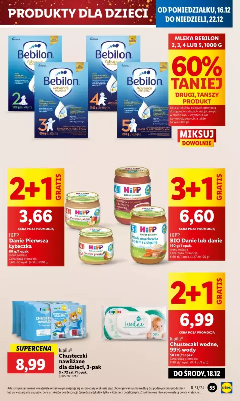 Lidl - gazetka promocyjna Oferta od poniedziałku od poniedziałku 16.12 do środy 18.12 - strona 65