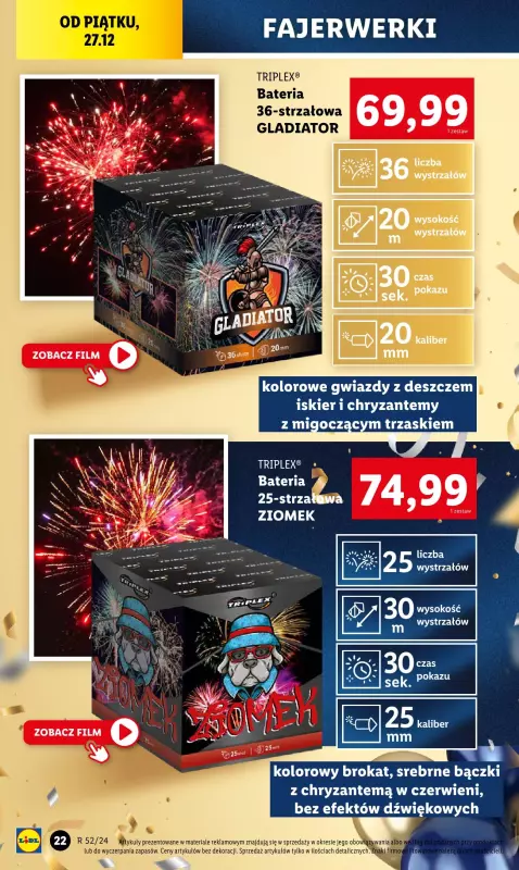 Lidl - gazetka promocyjna Katalog od poniedziałku 23.12 do soboty 28.12 - strona 24