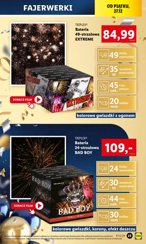 Lidl - gazetka promocyjna Katalog od poniedziałku 23.12 do soboty 28.12 - strona 25