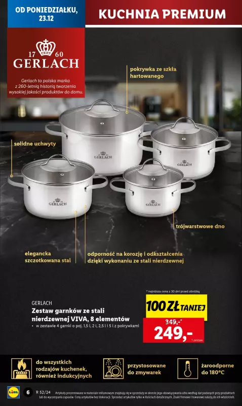 Lidl - gazetka promocyjna Katalog od poniedziałku 23.12 do soboty 28.12 - strona 6