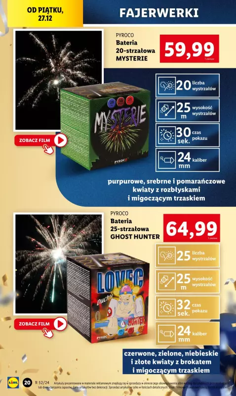 Lidl - gazetka promocyjna Katalog od poniedziałku 23.12 do soboty 28.12 - strona 22