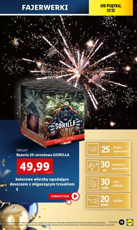 Lidl - gazetka promocyjna Katalog od poniedziałku 23.12 do soboty 28.12 - strona 21